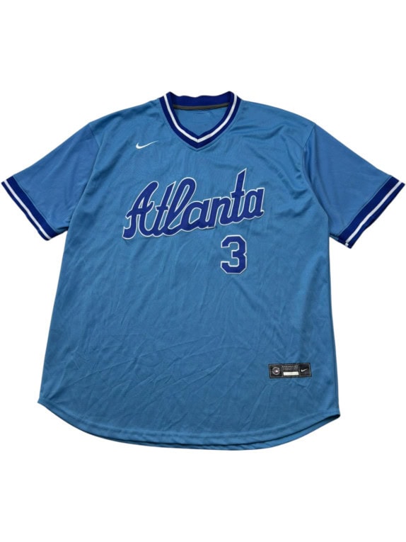 NIKE BASEBALL JERSEY SPORTSWEAR BLU UOMO PRE OWNED