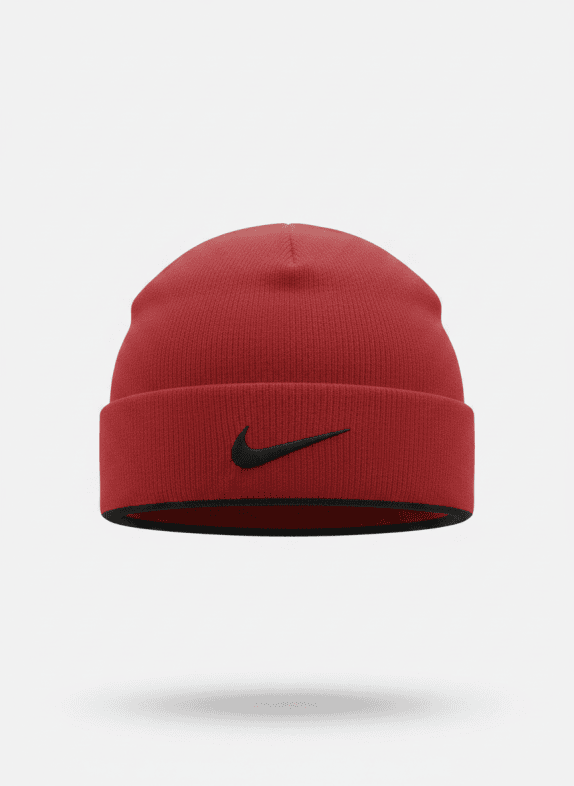 NIKE BEANIE MINIMAL ΚΟΚΚΙΝΟ UNISEX PRE OWNED