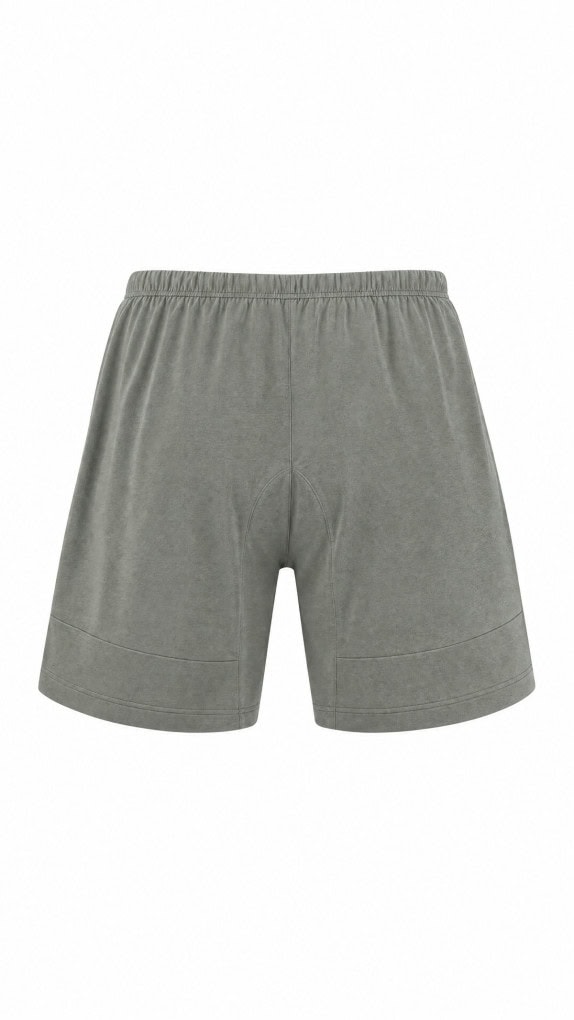 NIKE BERMUDA SHORTS SPORTSWEAR GRIGIO UOMO PRE OWNED XL