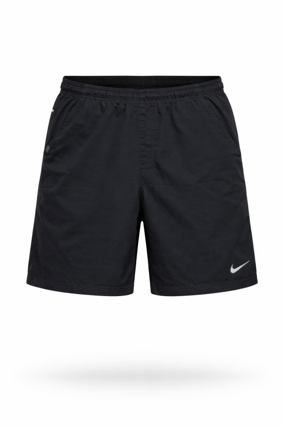 NIKE BERMUDA SHORTS SPORTSWEAR BLACK MEN PRE OWNED L