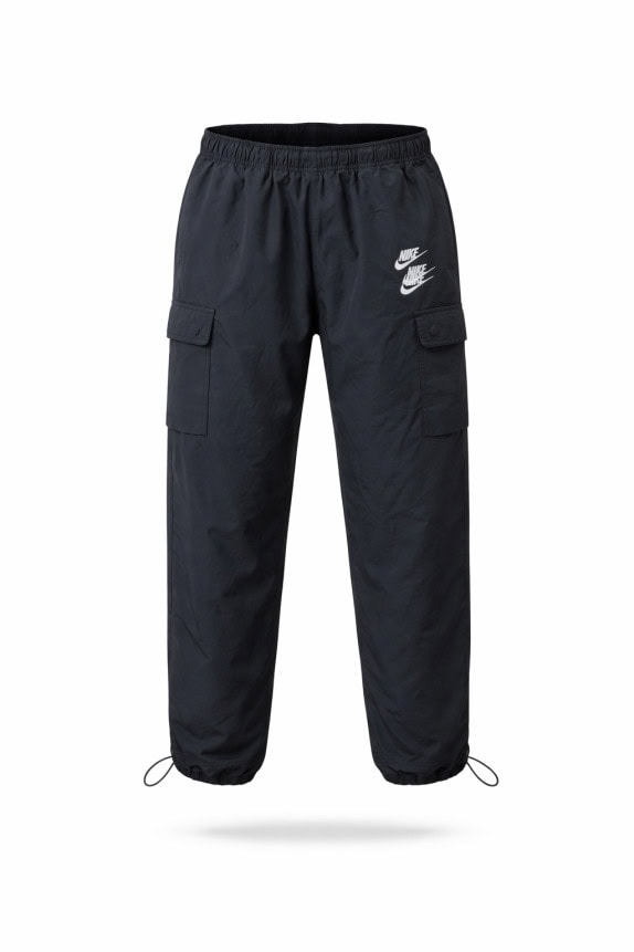NIKE CARGO PANTS SPORTSWEAR BLACK ΑΝΤΡΙΚΟ PRE OWNED L