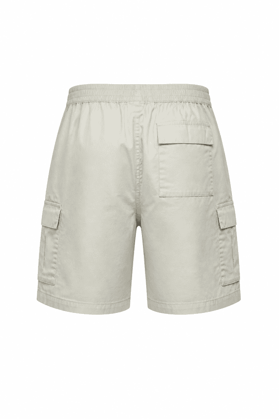 NIKE CARGO SHORTS MINIMAL BEIGE MEN PRE OWNED L