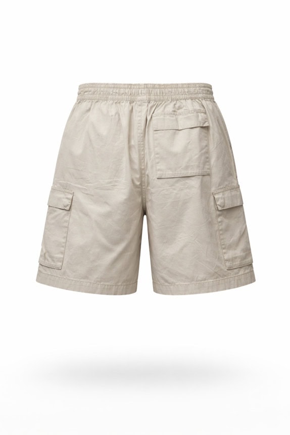 NIKE CARGO SHORTS MINIMAL CREAM MALE PRE OWNED L