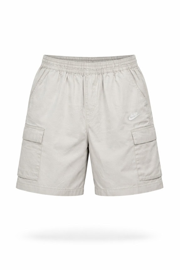 NIKE CARGO SHORTS MINIMAL CREAM UOMO PRE OWNED L