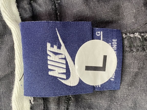 NIKE CARGO SHORTS STREETWEAR CHARCOAL ΑΝΤΡΙΚΟ PRE OWNED L
