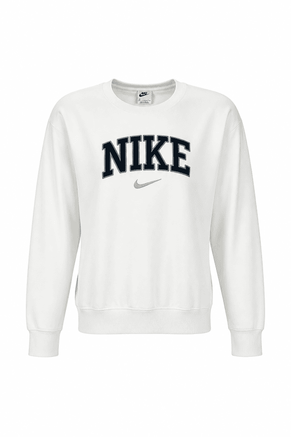 NIKE CREWNECK COLLEGE WHITE ΓΥΝΑΙΚΕΙΟ PRE OWNED S