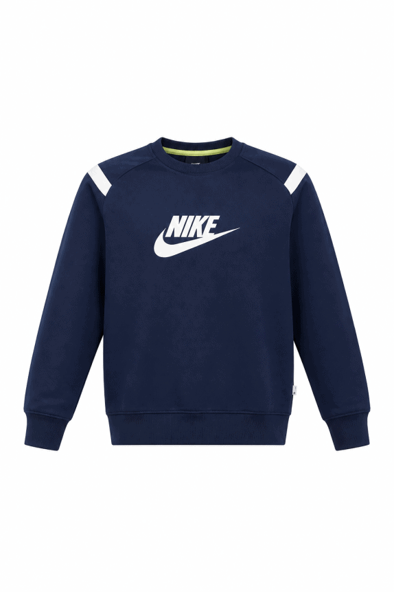 90s NIKE CREWNECK STREETWEAR NAVY ΑΝΤΡΙΚΟ PRE OWNED L