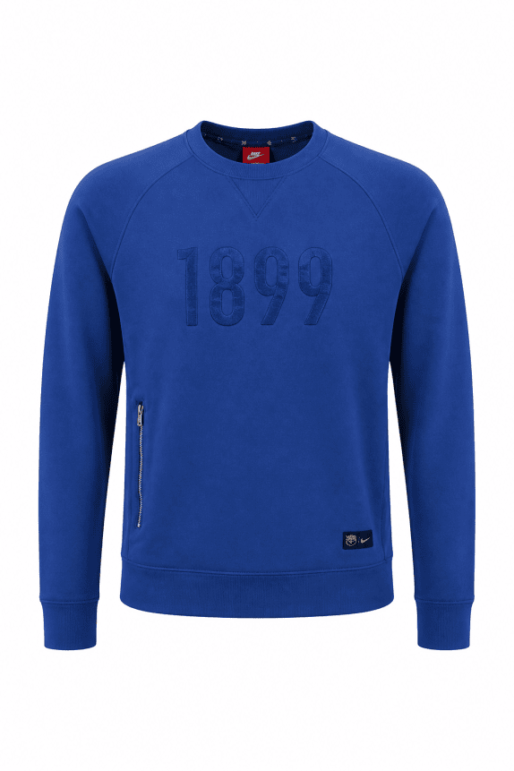 BARCELONA NIKE CREWNECK VINTAGE BLU UOMO PRE OWNED M