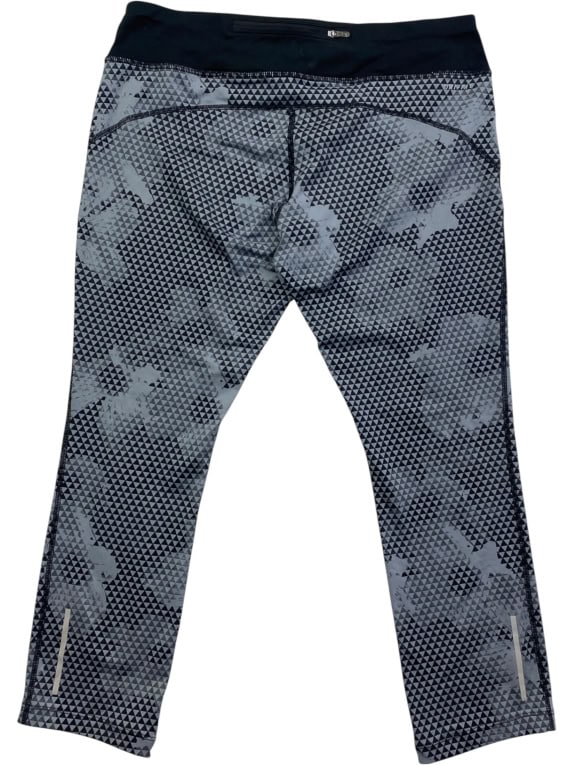 Nike Dri-FIT Αθλητικό Κολάν 3/4 Pattern Γκρι Γυναικείο L