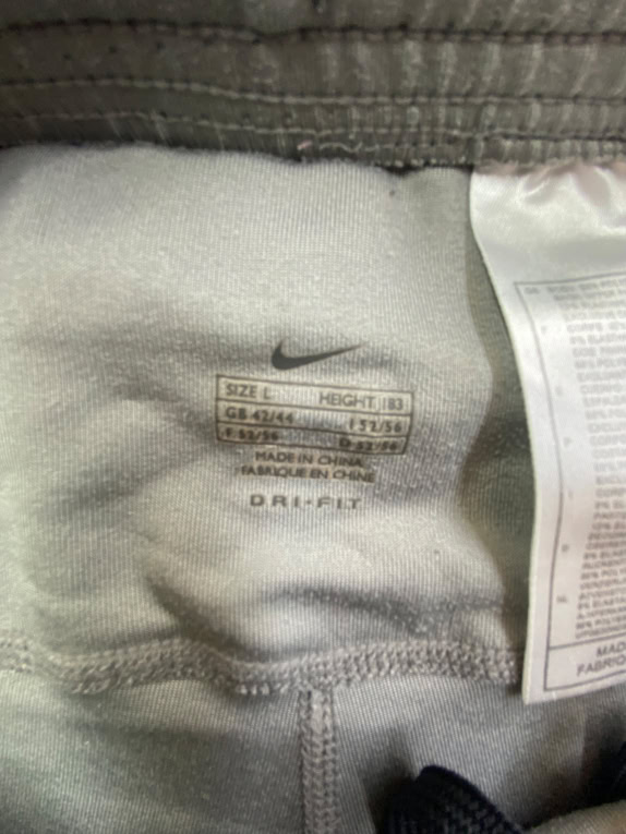 Nike Dri-FIT Αθλητικό Κολάν Training Γκρι Πολύχρωμο Γυναικείο L