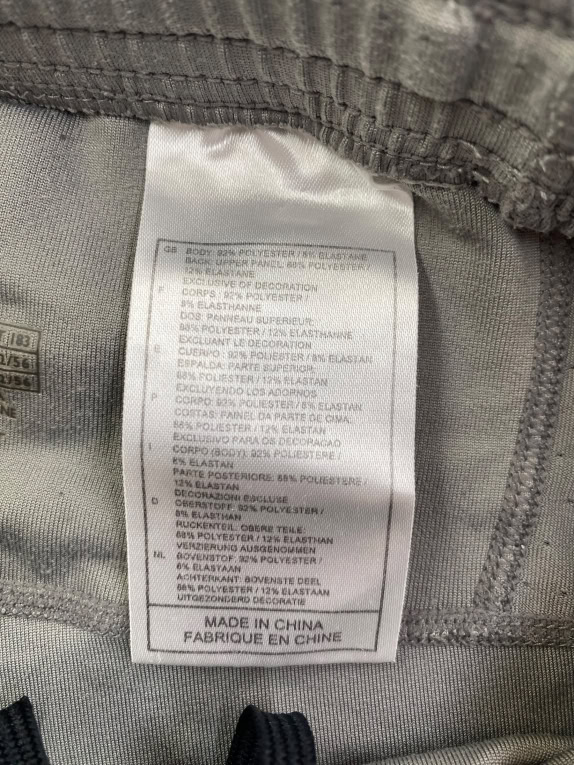 Nike Dri-FIT Αθλητικό Κολάν Training Γκρι Πολύχρωμο Γυναικείο L