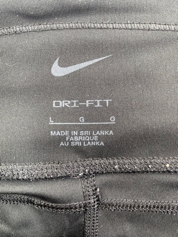 Nike Dri-FIT Αθλητικό Κολάν Training Μαύρο Γυναικείο L
