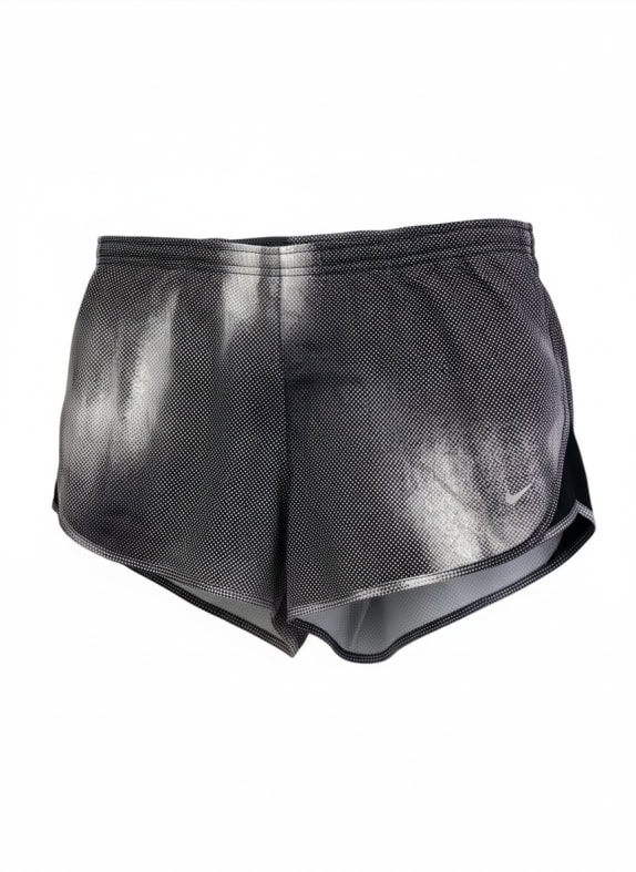 Nike Dri-FIT Athletic Shorts Performance Pattern Logo Black-White Women’s M