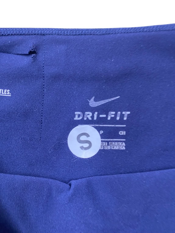 Nike Dri-FIT Γυναικείο Κολάν Μπλε Σκούρο Size S