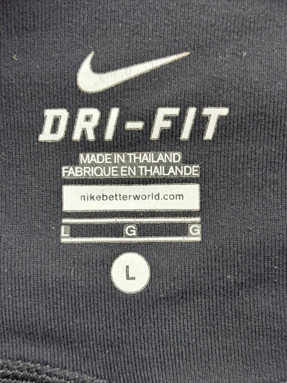 NIKE DRI FIT ΚΑΠΡΙ ΚΟΛΑΝ ATHLETIC ΜΑΥΡΟ ΓΥΝΑΙΚΕΙΟ PRE OWNED L