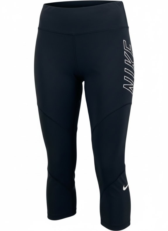 NIKE Dri-FIT Leggings sportivi slim fit neri da donna S