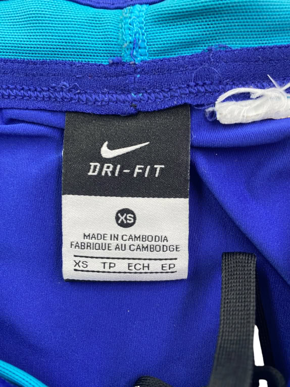 Nike Dri-FIT Leggings Blu Donna XS