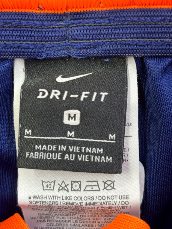 NIKE DRI FIT SHORTS SPORTSWEAR NAVY MENS PRE OWNED M