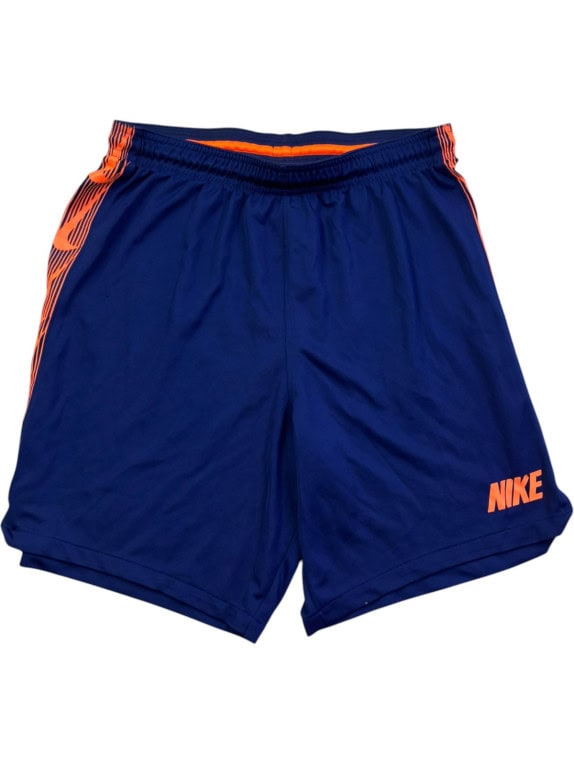NIKE DRI FIT SHORTS SPORTSWEAR NAVY MENS PRE OWNED M
