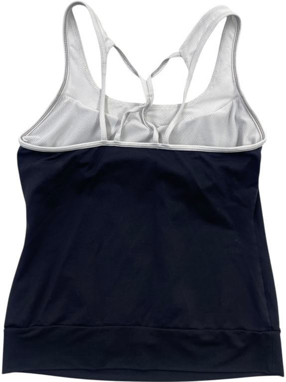 Nike Dri-FIT Tank Top Logo Δίχρωμο Μπλε-Λευκό Γυναικείο S