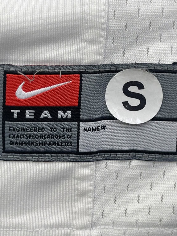 NIKE FOOTBALL JERSEY ATHLETIC BIANCO UOMO PRE OWNED S