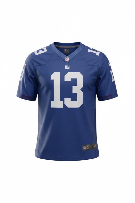 NIKE FOOTBALL JERSEY SPORTSWEAR BLUE MEN PRE OWNED XS