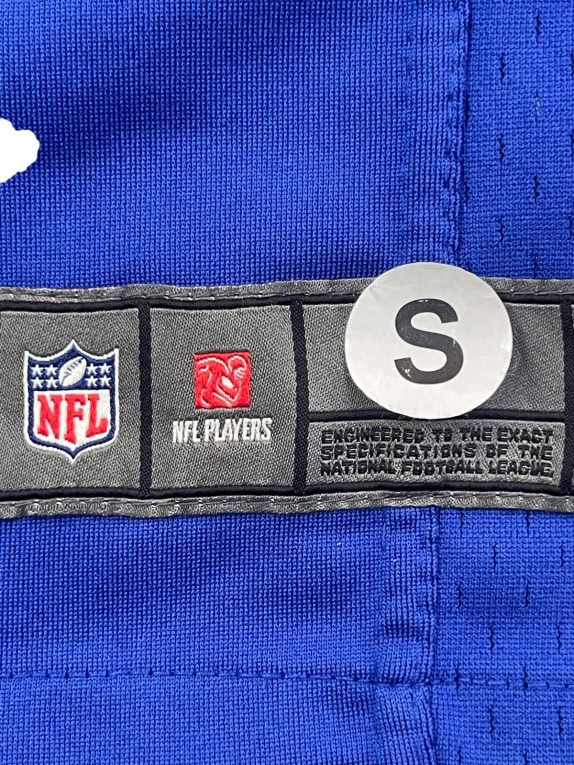 NIKE FOOTBALL JERSEY SPORTSWEAR BLU UOMO PRE OWNED XS