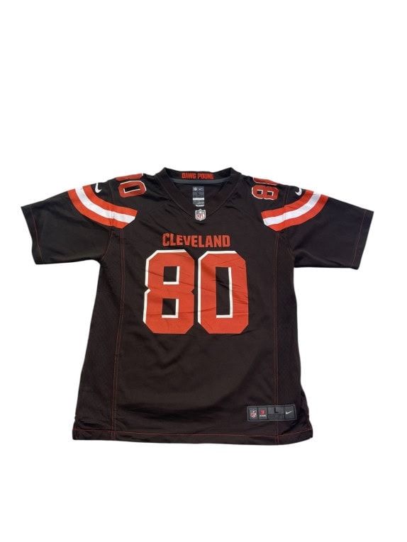 NIKE FOOTBALL JERSEY SPORTSWEAR MARRONE UOMO PRE OWNED S