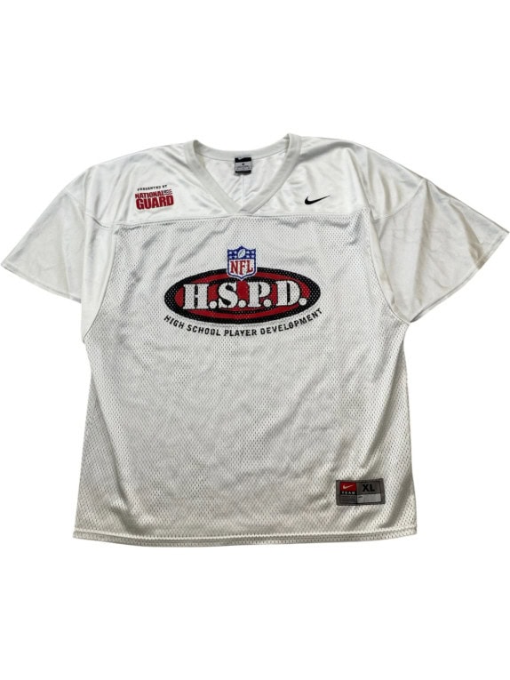 NIKE FOOTBALL JERSEY SPORTSWEAR BIANCO UOMO PRE OWNED XL