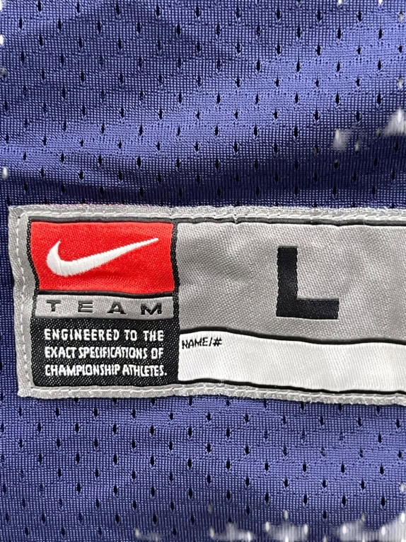 NIKE FOOTBALL JERSEY SPORTSWEAR ΜΠΛΕ ΑΝΤΡΙΚΟ PRE OWNED L