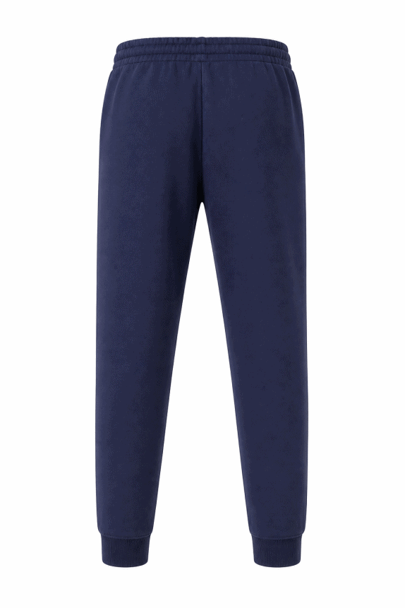 NIKE TRACK PANTS SPORTSWEAR NAVY MEN PRE OWNED S
