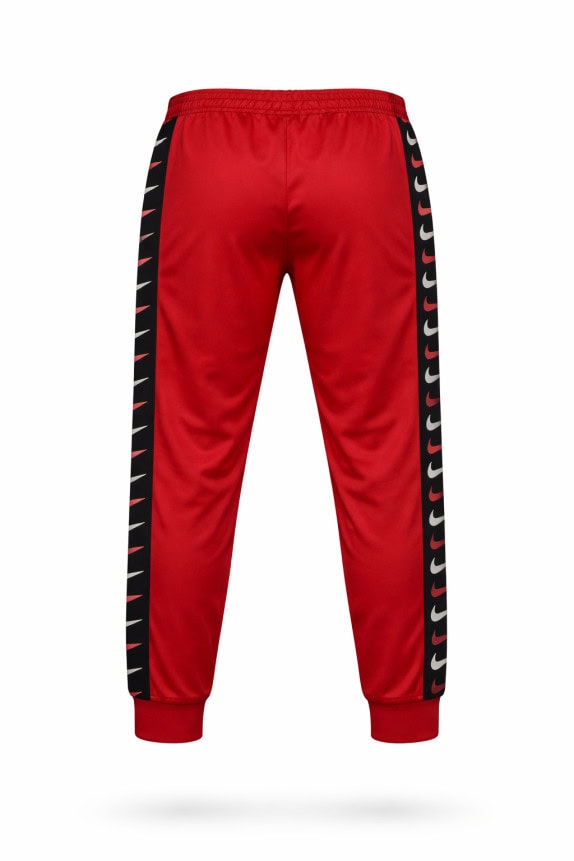 NIKE PANTALONI JOGGER STREETWEAR ROSSO UOMO PRE OWNED L