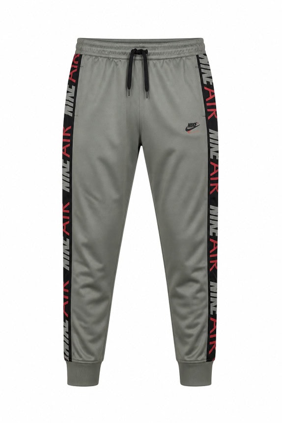 NIKE TRACK PANTS SPORTSWEAR GREY MEN PRE OWNED XXL