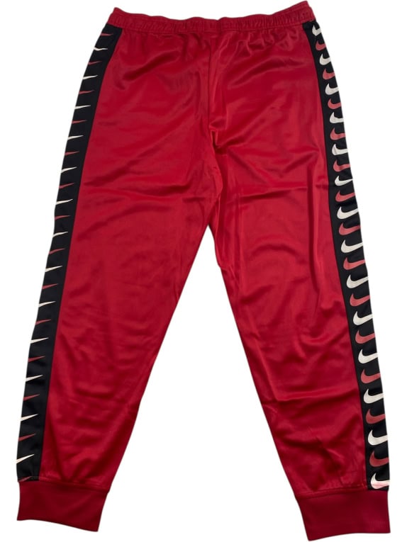 NIKE SWEATPANTS WITH REPEATED LOGO TAPE RED MEN'S XL