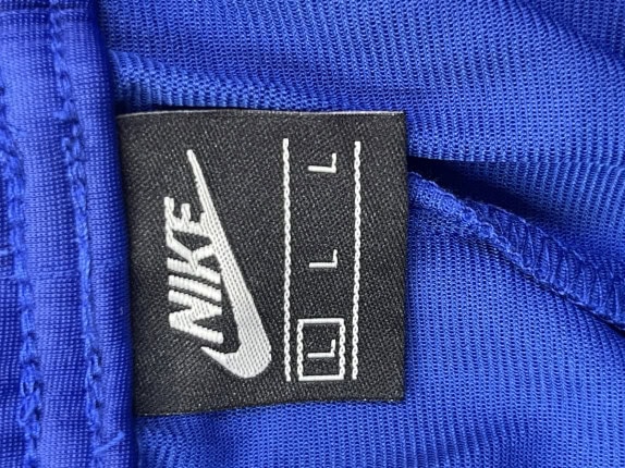 NIKE PANTALONI TUTA LOGO BLU UOMO PRE OWNED L