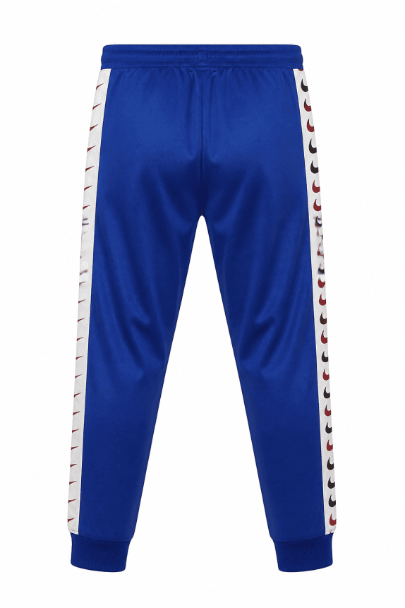 NIKE PANTALONI TUTA LOGO BLU UOMO PRE OWNED L