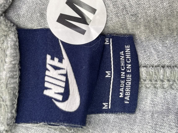2003 NIKE PANTALONI TUTA MINIMAL GRIGIO UOMO PRE OWNED M