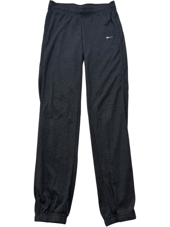Nike Tuta Set con Logo Swoosh Grigio-Nero da Donna XS