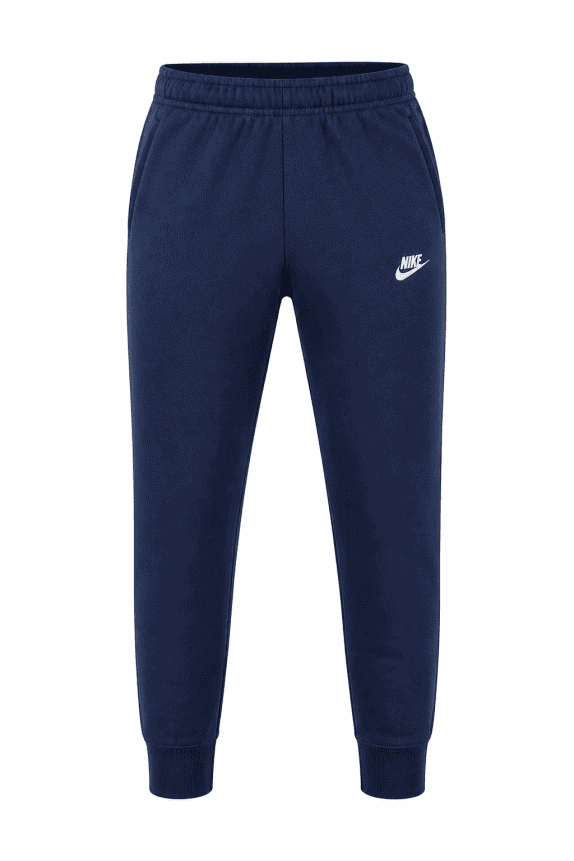 NIKE SWEATPANTS COTTON NAVY MENS PRE OWNED S