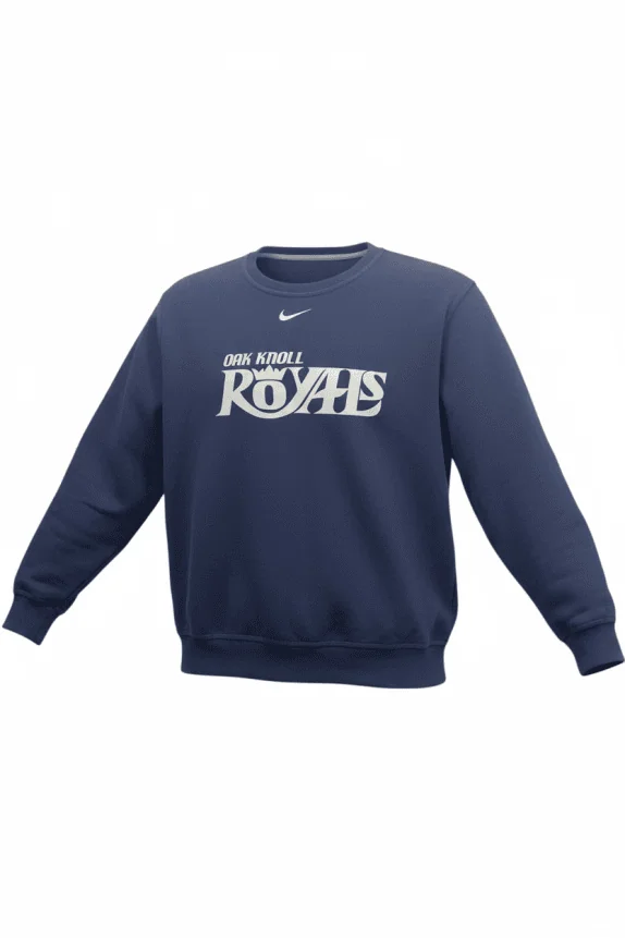 Nike Sweatshirt Vintage Printed Logo Blue Men’s M