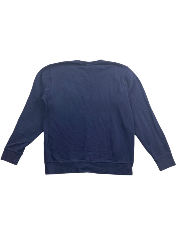 Nike Felpa da uomo blu con logo vintage stampato M