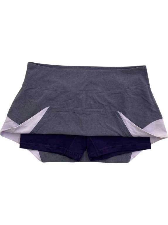 Nike Γκρι Αθλητικό Σορτς με Εσωτερικό Κολάν Dri-FIT Γυναικείο S