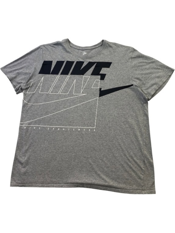 NIKE ΓΚΡΙ GRAPHIC TEE SPORTSWEAR ΑΝΤΡΙΚΟ PRE OWNED XL