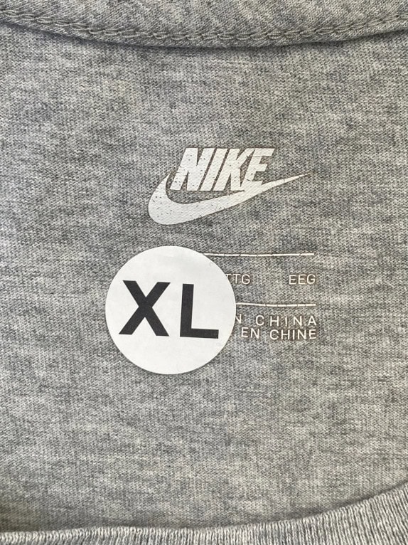 NIKE ΓΚΡΙ GRAPHIC TEE SPORTSWEAR ΑΝΤΡΙΚΟ PRE OWNED XL