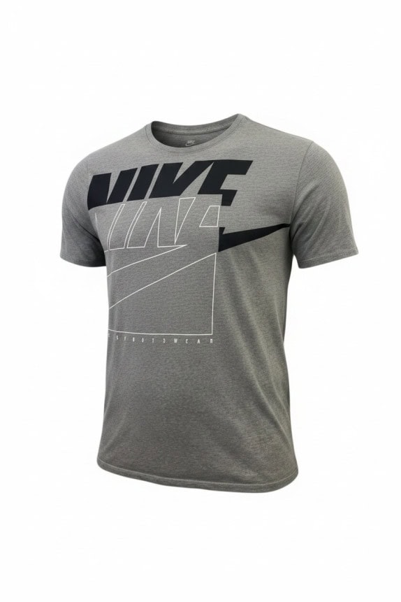NIKE T SHIRT GRAPHIC SPORTSWEAR GRIGIO UOMO PRE OWNED XL