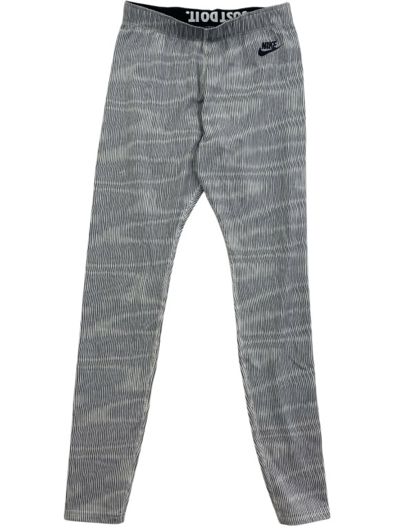 Nike Leggings Donna Grigio a Righe S