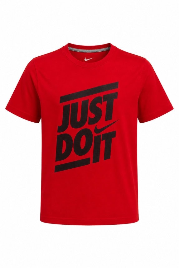 NIKE T SHIRT GRAPHIC RED MEN PRE OWNED M