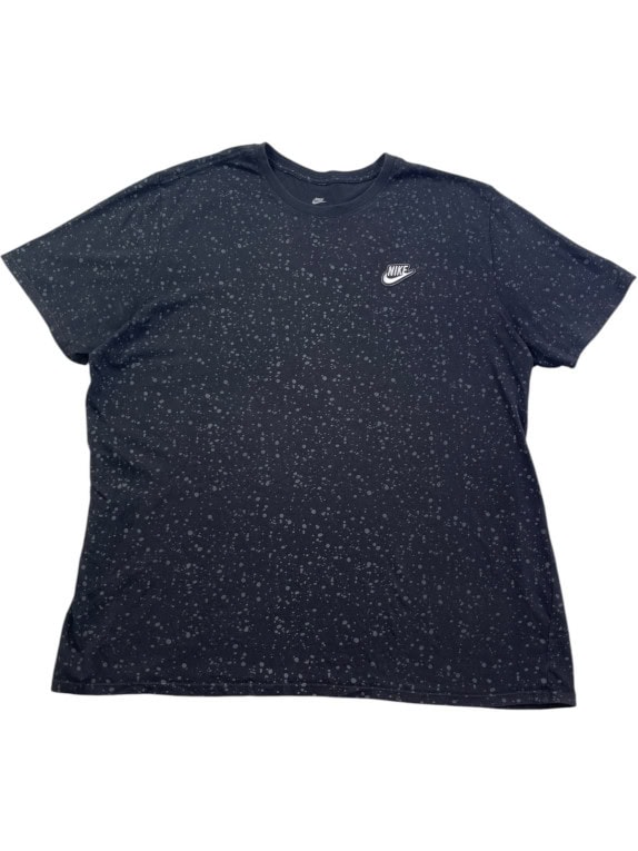 NIKE T SHIRT GRAFICA SPECKLED NERO UOMO PRE OWNED L