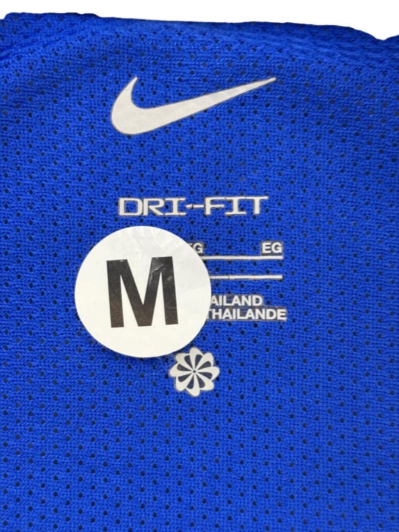 NIKE GRAPHIC T SHIRT STREETWEAR BLUE RED MEN PRE OWNED M