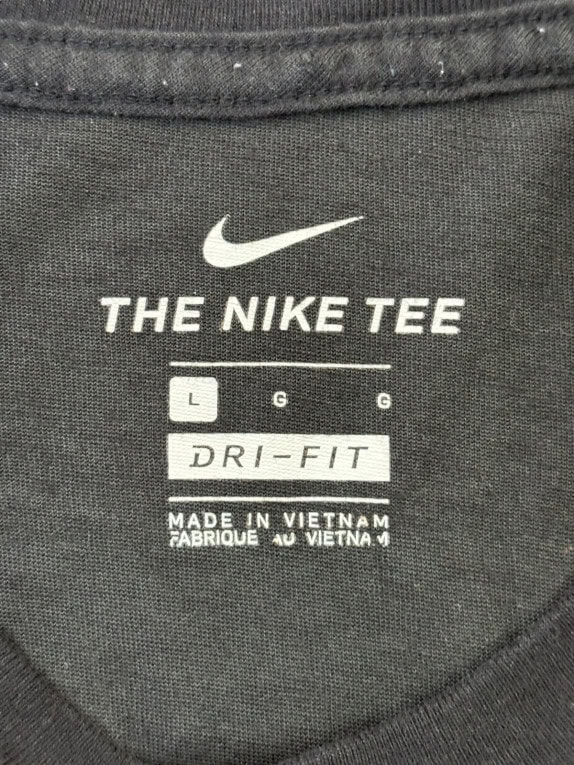 NIKE ΓΡΑΦΙΚΟ T SHIRT STREETWEAR ΜΑΥΡΟ ΑΝΤΡΙΚΟ PRE OWNED L